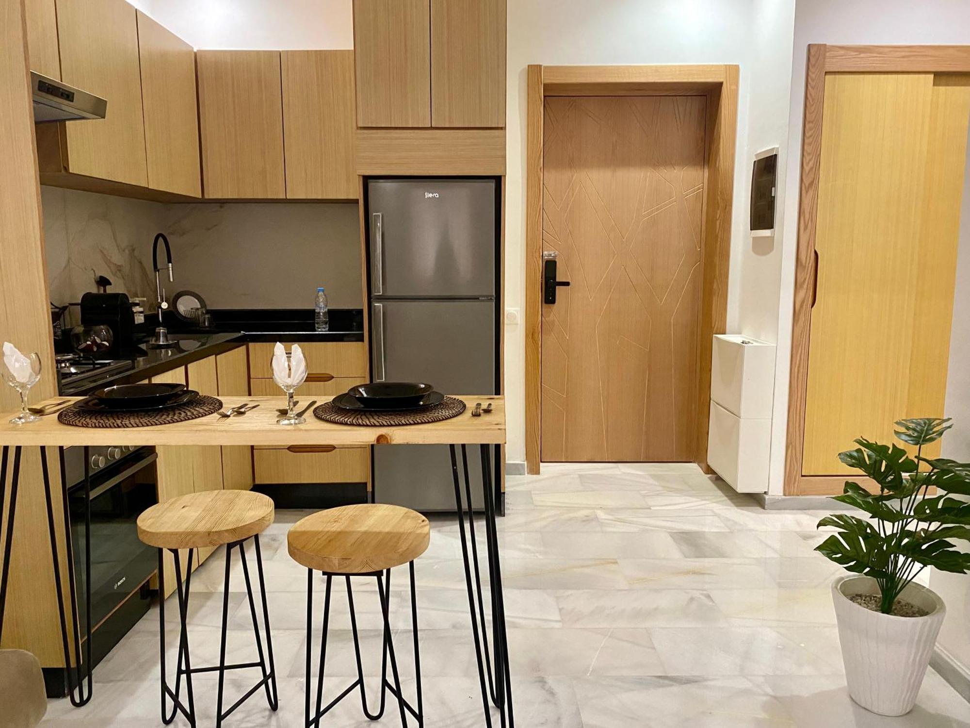 Ferienwohnung Elegance En 40 Metres Nouaceur Exterior foto